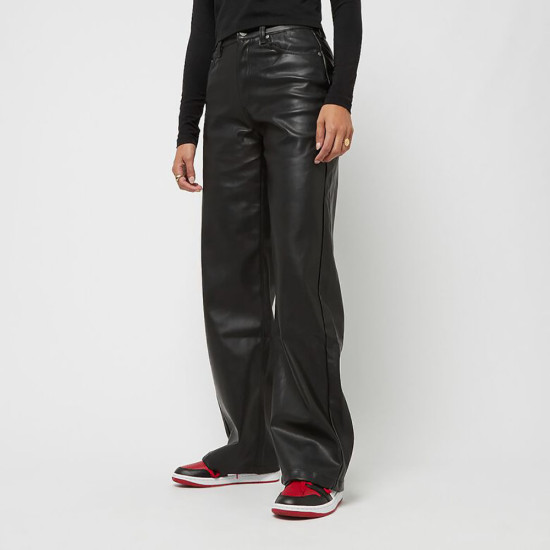 Karl Kani Γυναικείο παντελόνι Small Signature PU Wide Fit Pants